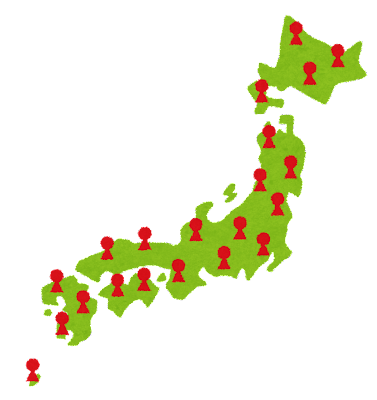 日本地図