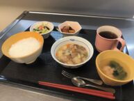 入居者様のお好みにも配慮した食事をご用意しております。